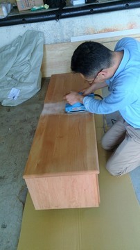 簡単メンテナンスで、新品家具に元通り♪(* ̄ー ̄)v